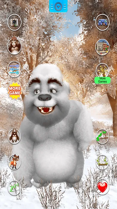 Talking Gorilla スクリーンショット