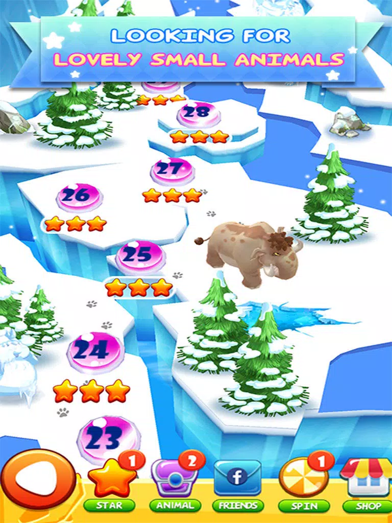 Tangkapan skrin Pet Match - Funny Paradise iPad 