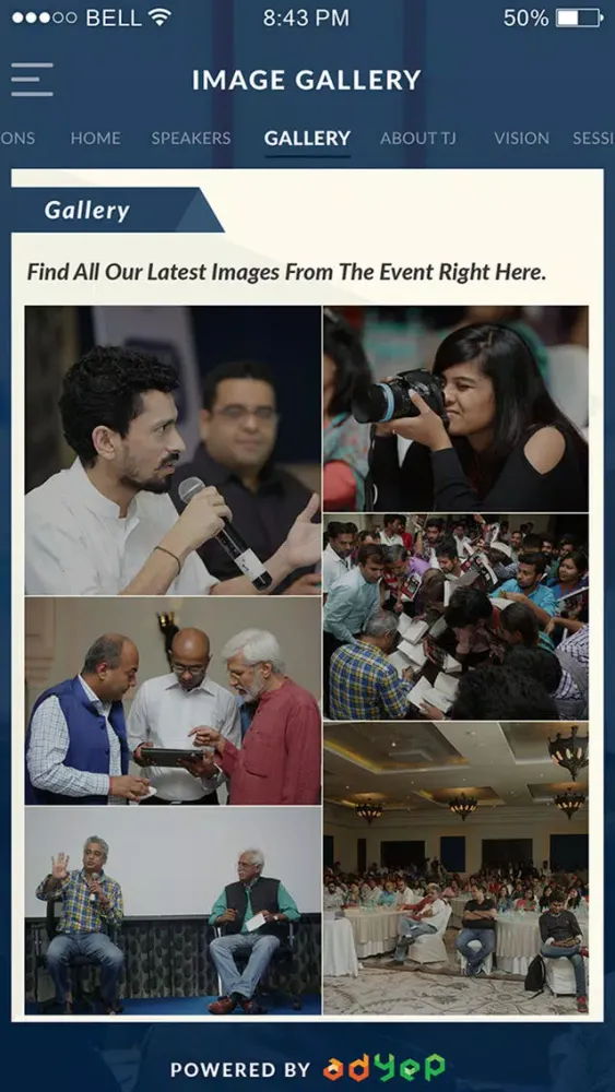 Screenshot di Talk Journalism