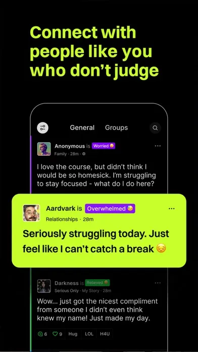 TalkLife: 24/7 Peer Support Screenshots