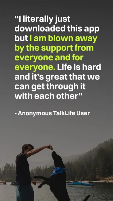 TalkLife: 24/7 Peer Support Screenshots