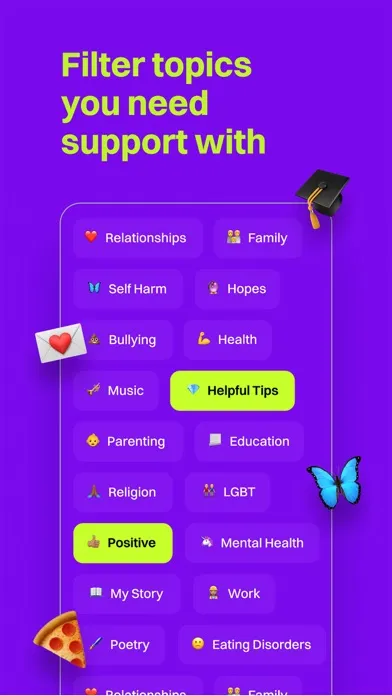 TalkLife: 24/7 Peer Support Screenshots
