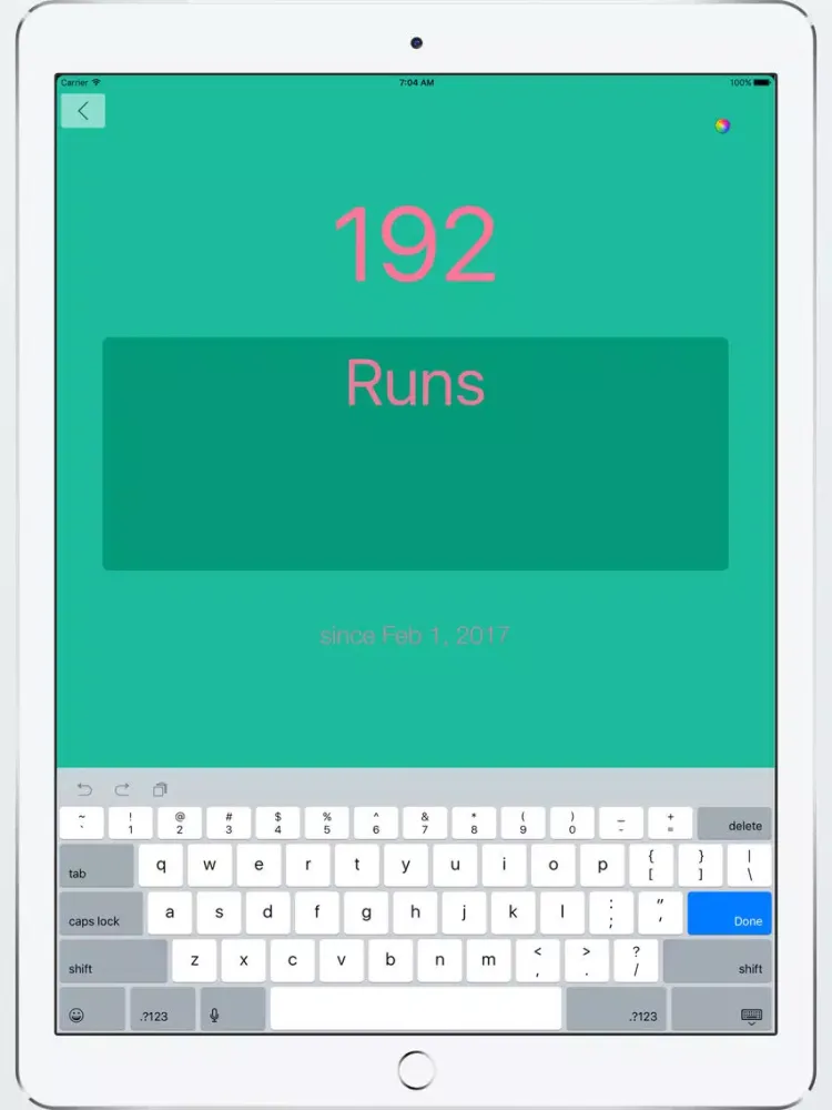 Tally & Count Professional iPad  Screenshots