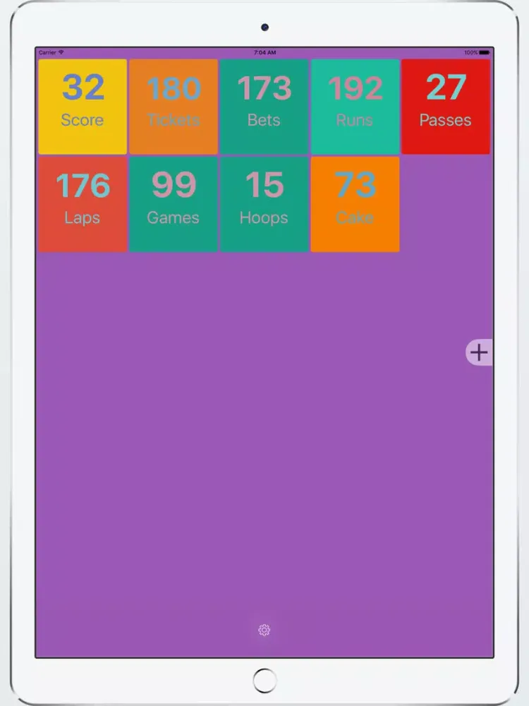 Tally & Count Professional iPad  Screenshots