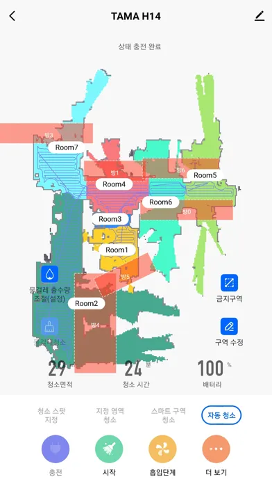Capturas de tela do TAMA Smart IoT