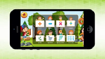 Ảnh chụp màn hình của Tamil learn game story maths