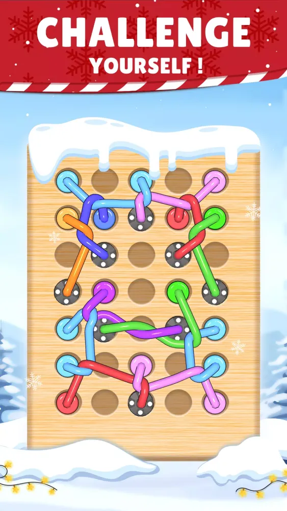 Woody Untangle Rope 3D Puzzle Screenshots