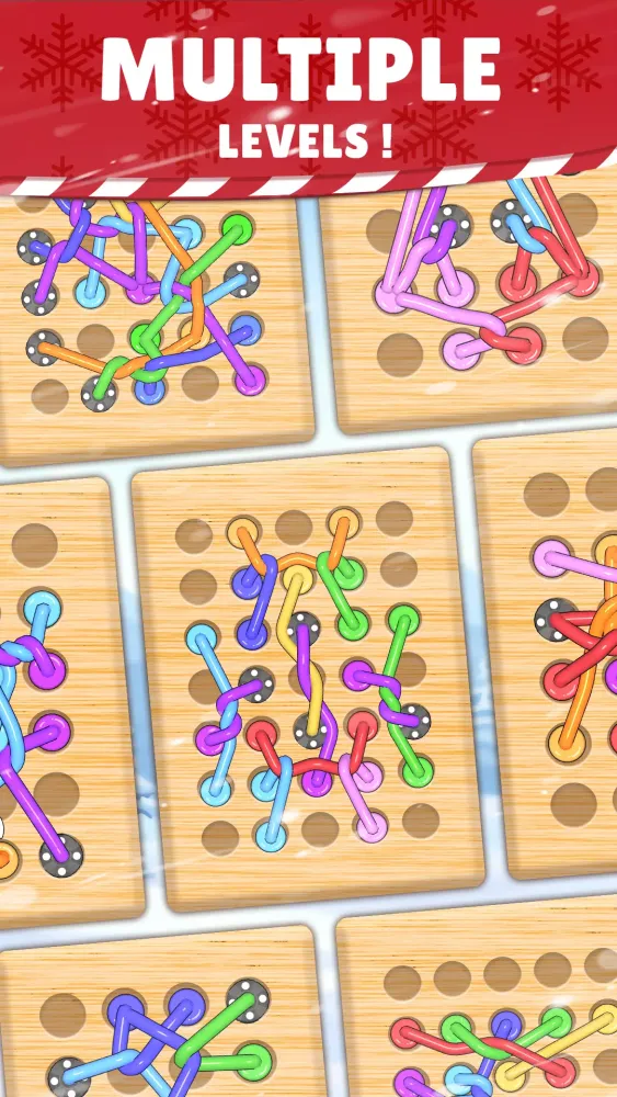Woody Untangle Rope 3D Puzzle Screenshots