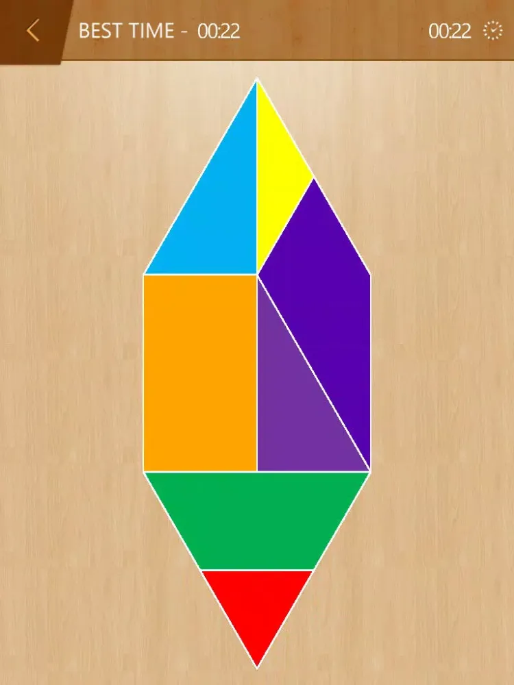 Tangkapan skrin Tangram Master Puzzles iPad 