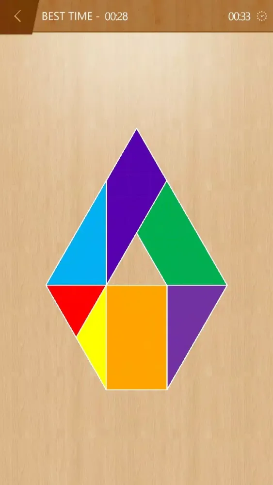 Tangkapan skrin Tangram Master Puzzles