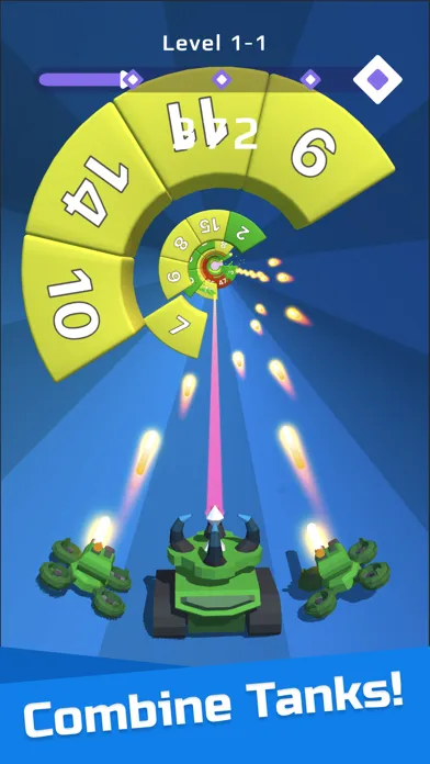 Tank Hero 3D Challenge 스크린샷