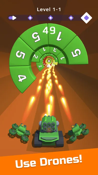 Tank Hero 3D Challenge 스크린샷