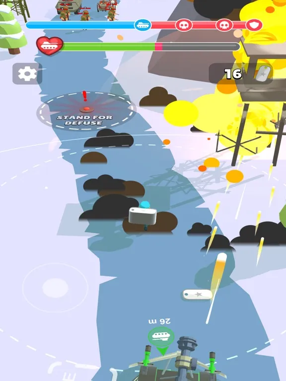 Tank Commander 3D: Army Rush! iPad  스크린샷