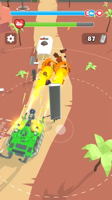 Tank Commander 3D: Army Rush! 스크린샷