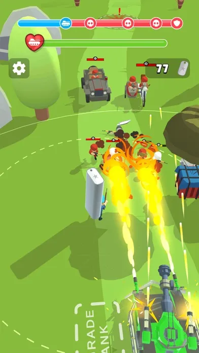 Tank Commander 3D: Army Rush! 스크린샷