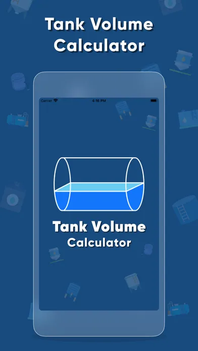 Captures d'écran de Tank Volume Calculators
