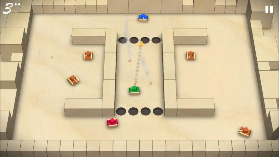 Скриншоты Tank Battles