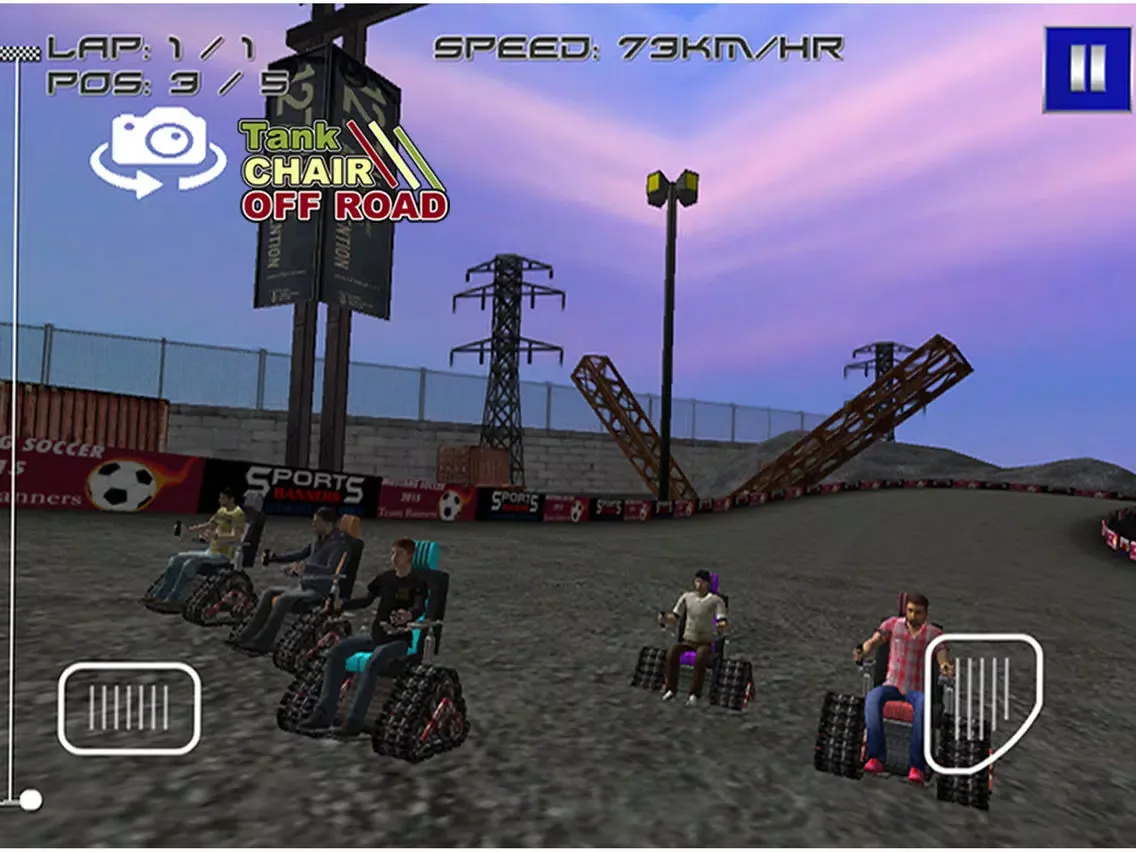 Tank Chair Offroad iPad 應用截圖