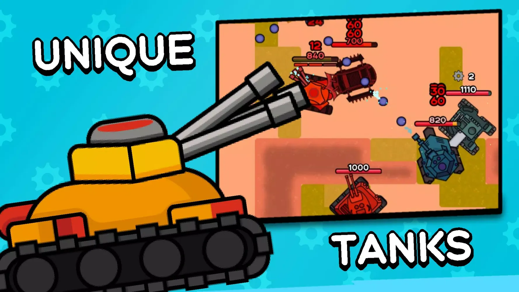 Tanks: Battle for survival سکرین شاٹس