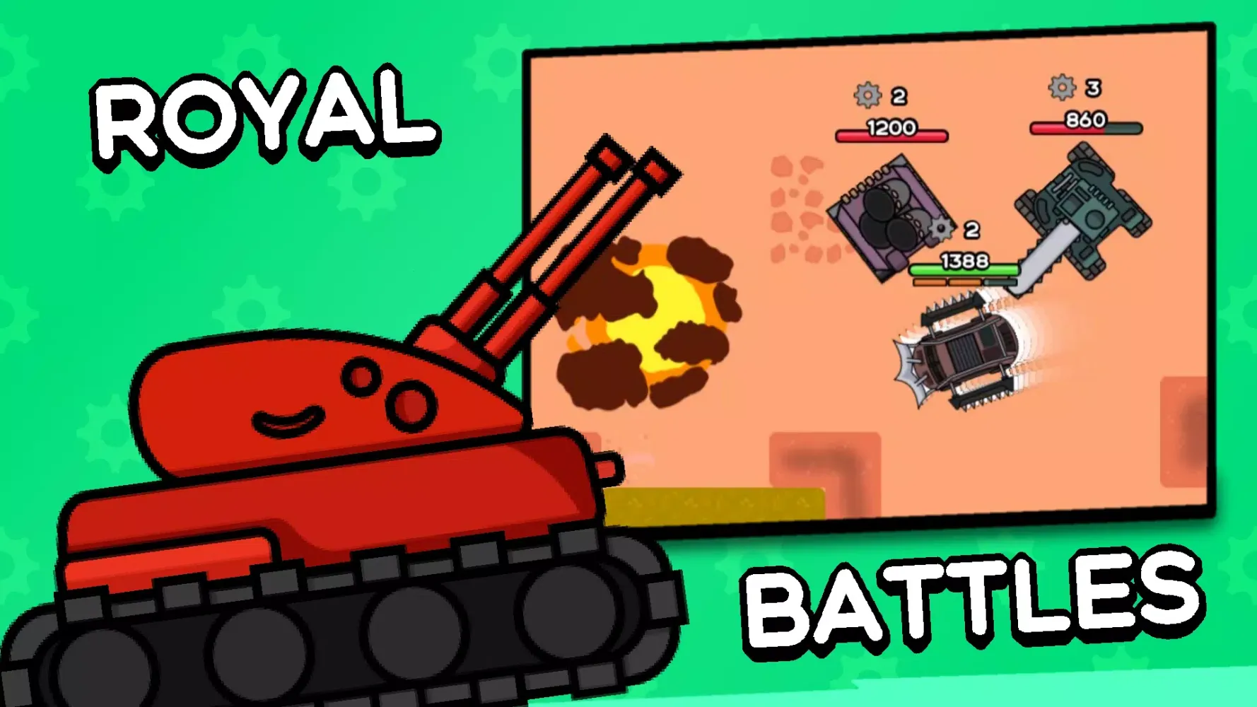 Tanks: Battle for survival سکرین شاٹس