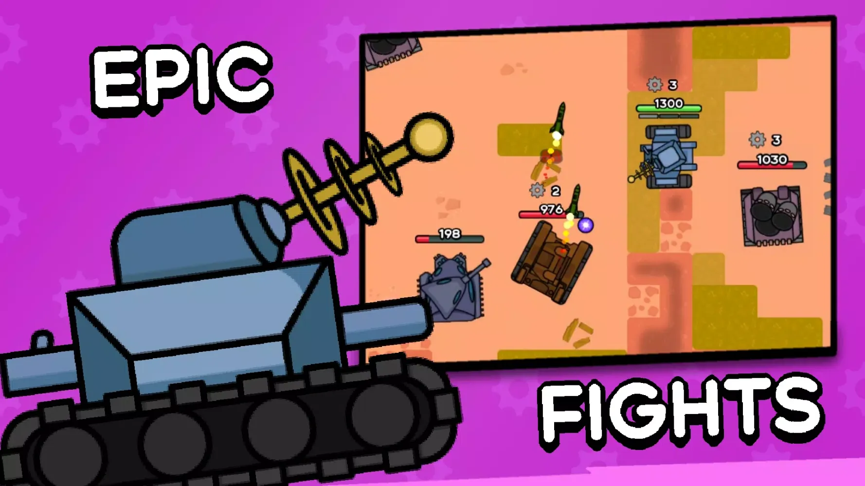 Tanks: Battle for survival سکرین شاٹس