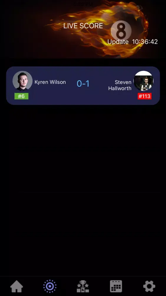 Snooker Live Score Billiards Screenshots