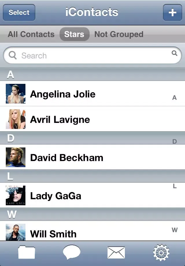 Independent Contacts Free স্ক্রিনশট