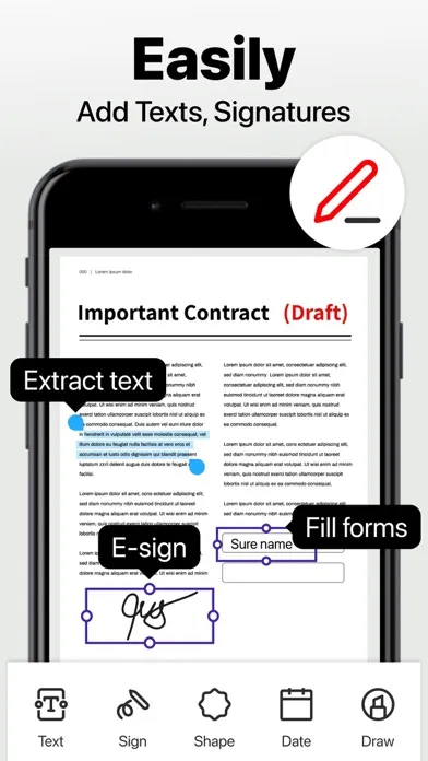 TapPDF - PDF Editor & Sign应用截图