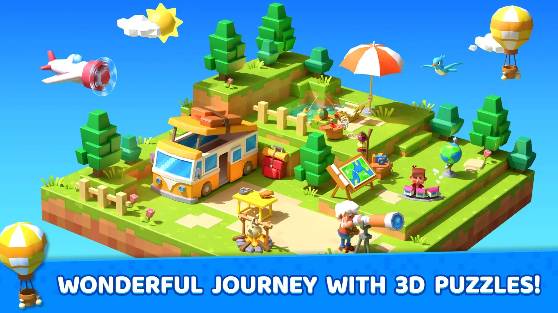 Tap Out - 3D Block Pop Screenshots