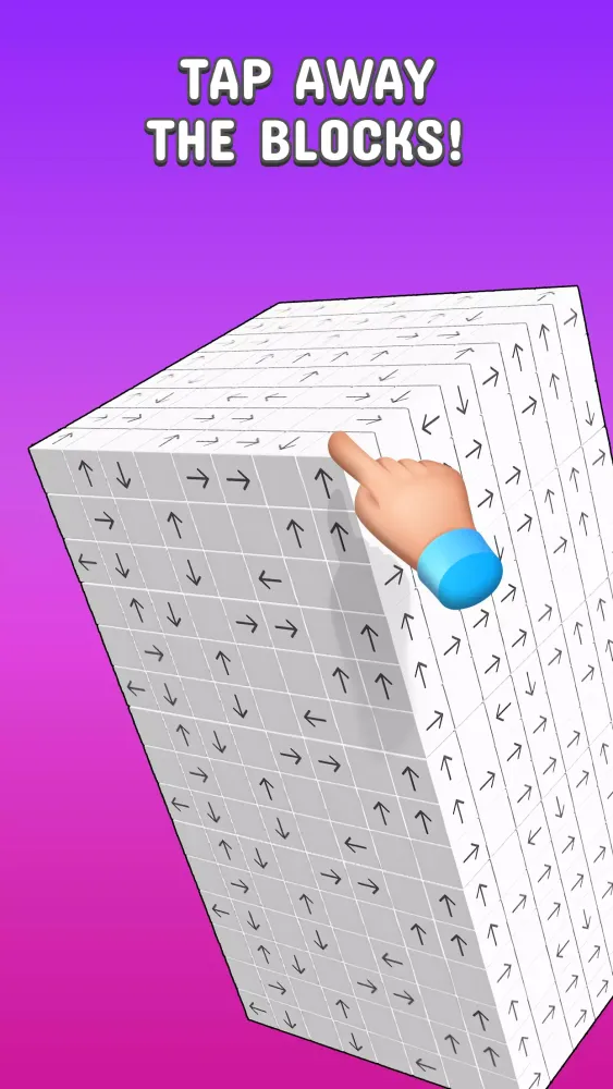 Tap to Unblock 3d Cube Away Screenshots