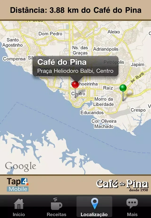 Receitas de Café do Pina Screenshots