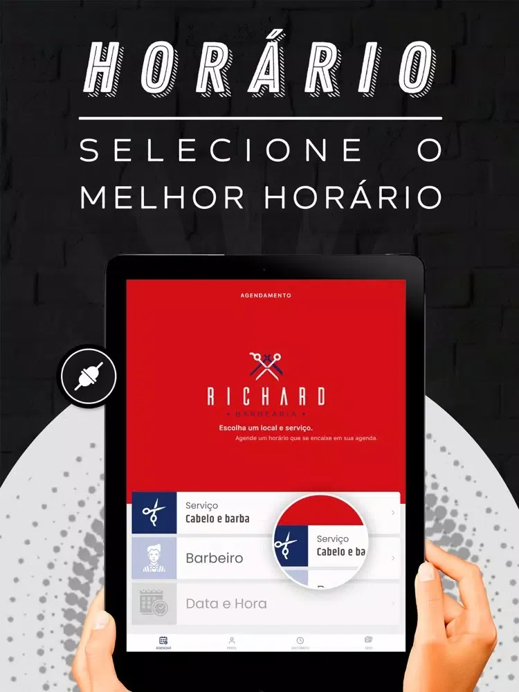 Richard Barbearia iPad  स्क्रीनशॉट
