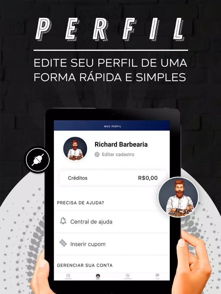 Richard Barbearia iPad  स्क्रीनशॉट