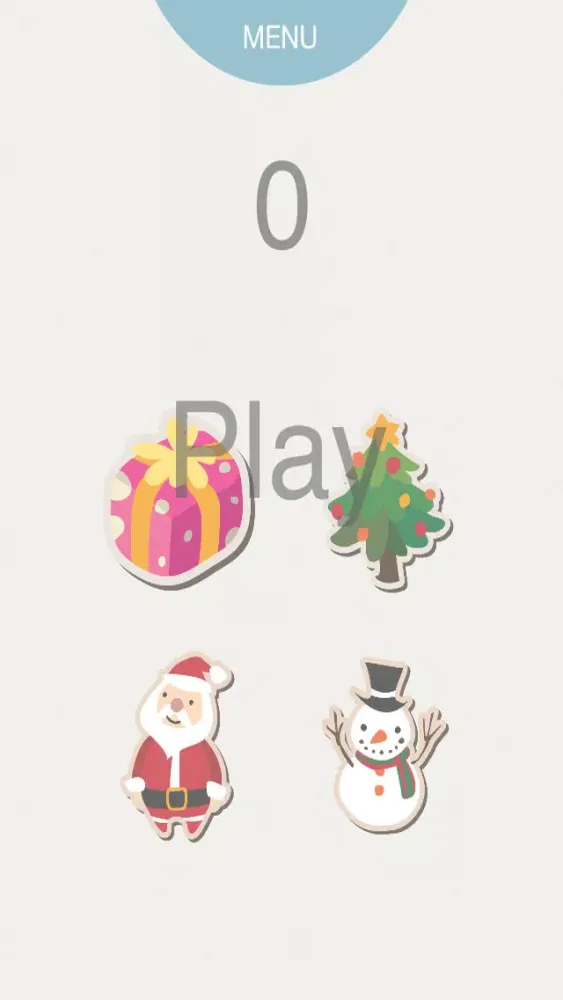 ภาพหน้าจอของ A Christmas Matching Game for Children: Simple Simon Says Pay Attention