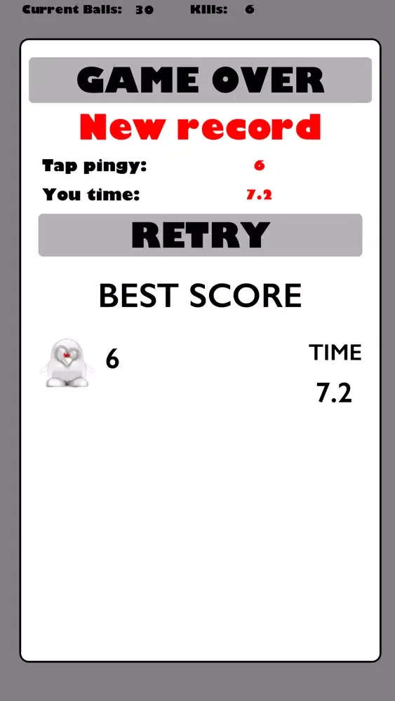 Capturas de tela do Tap Pingy