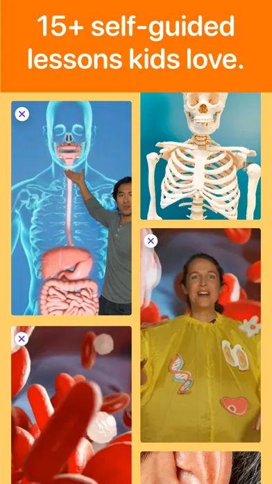 ภาพหน้าจอของ Human Body for Kids 2 (K-5)