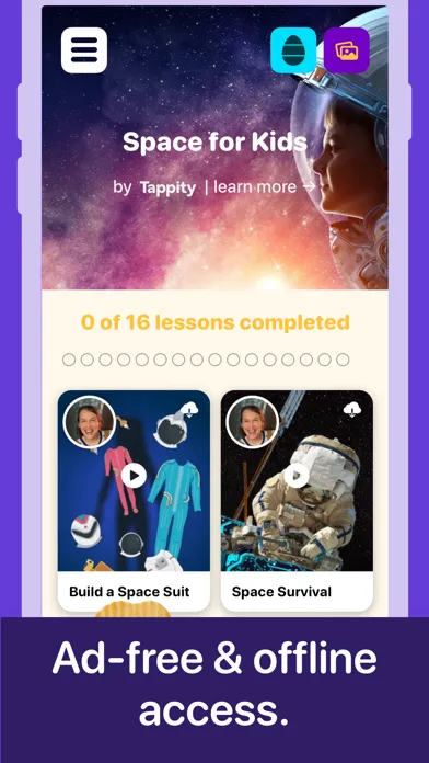 Screenshot di Planets & Space for Kids K-5 2