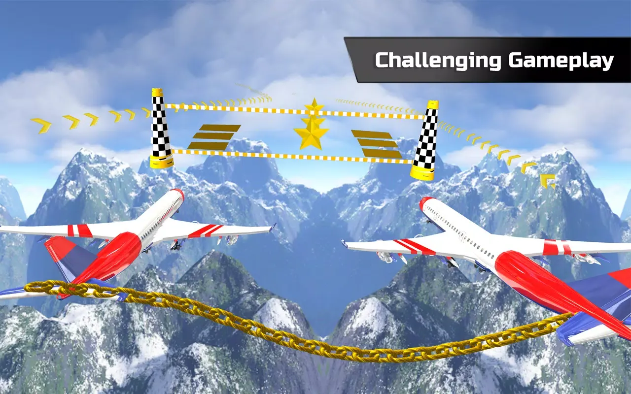 Chained Airplane Games स्क्रीनशॉट