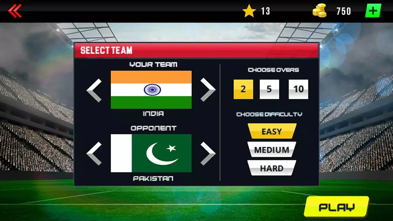 Screenshot di Real World Cricket League 19:
