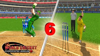 Tangkapan layar Real World Cricket League 19