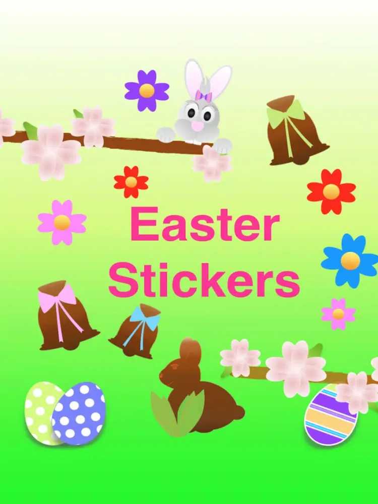Easter Moment Sticker Pack iPad  スクリーンショット