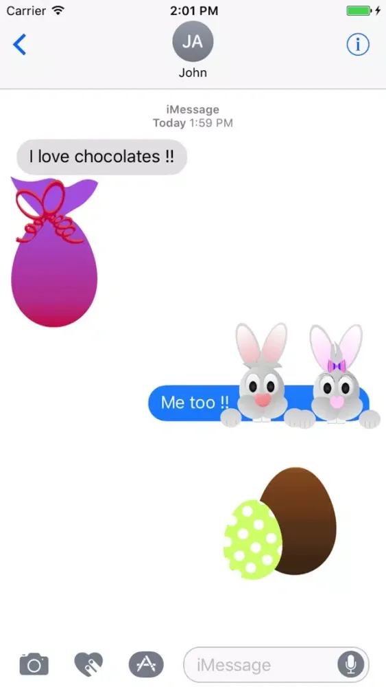 Easter Moment Sticker Pack スクリーンショット