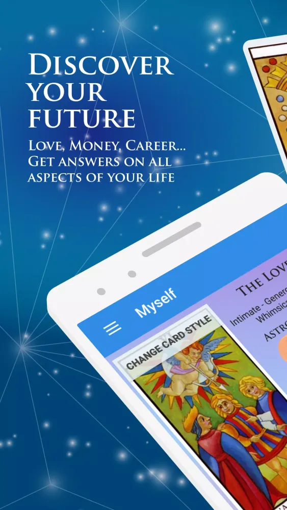 Captures d'écran de Tarot of Love, Money & Career