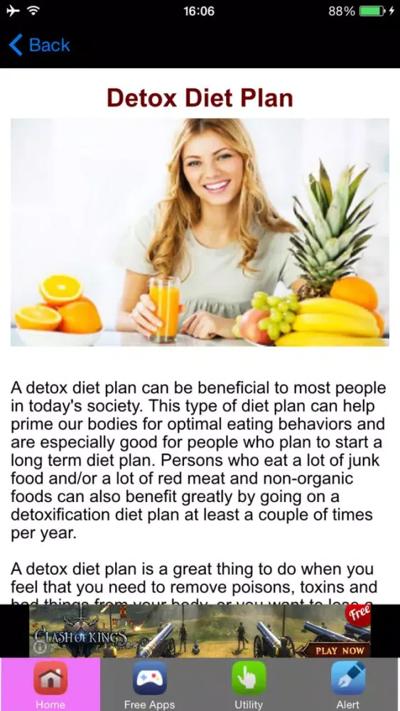 Detox Diet Plan & Detox Diet Recipes スクリーンショット