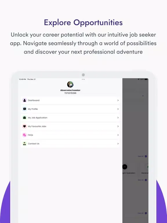 Скриншоты JobStar Seeker iPad 