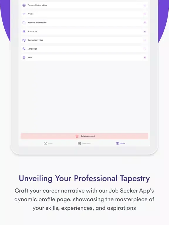 Скриншоты JobStar Seeker iPad 