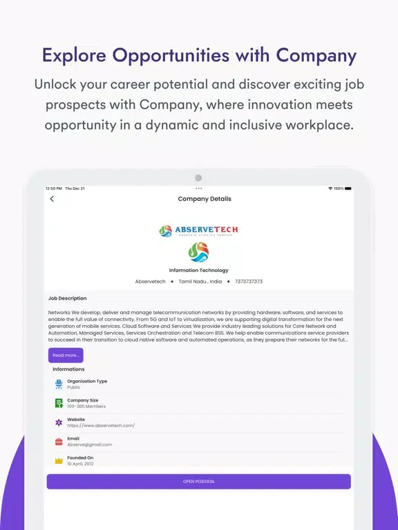 Скриншоты JobStar Seeker iPad 