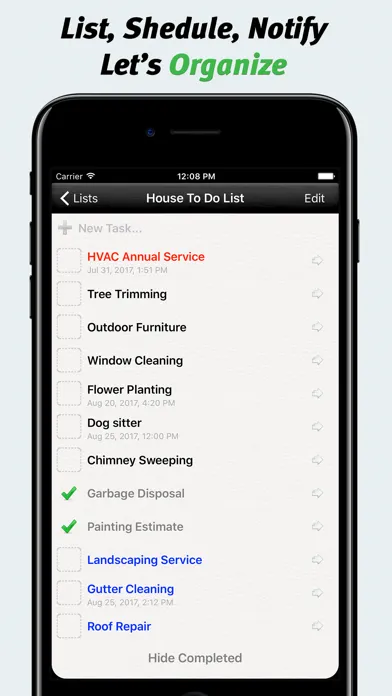 Screenshot di Action Tasks - To Do List