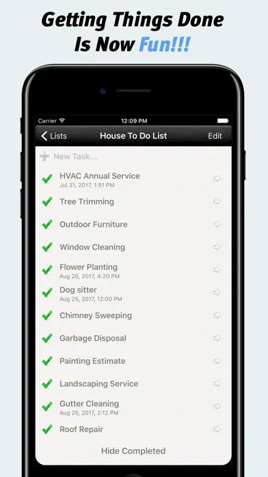 Screenshot di Action Tasks - To Do List
