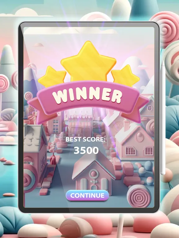 Tasty Lollypop — Match Candies iPad  Screenshots